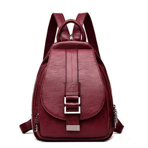 Mochila de Cuero Leny Mujer | Elegante, Resistente y Espaciosa