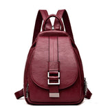 Mochila de Cuero Leny Mujer | Elegante, Resistente y Espaciosa